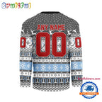 Utah Mammoth 2025 NHL Christmas Personalized Hockey Jersey Design