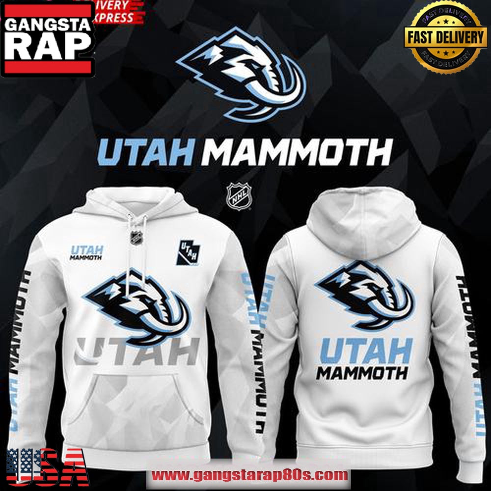 Utah Mammoth NHL New Logo 2025 Unisex Hoodie Collection