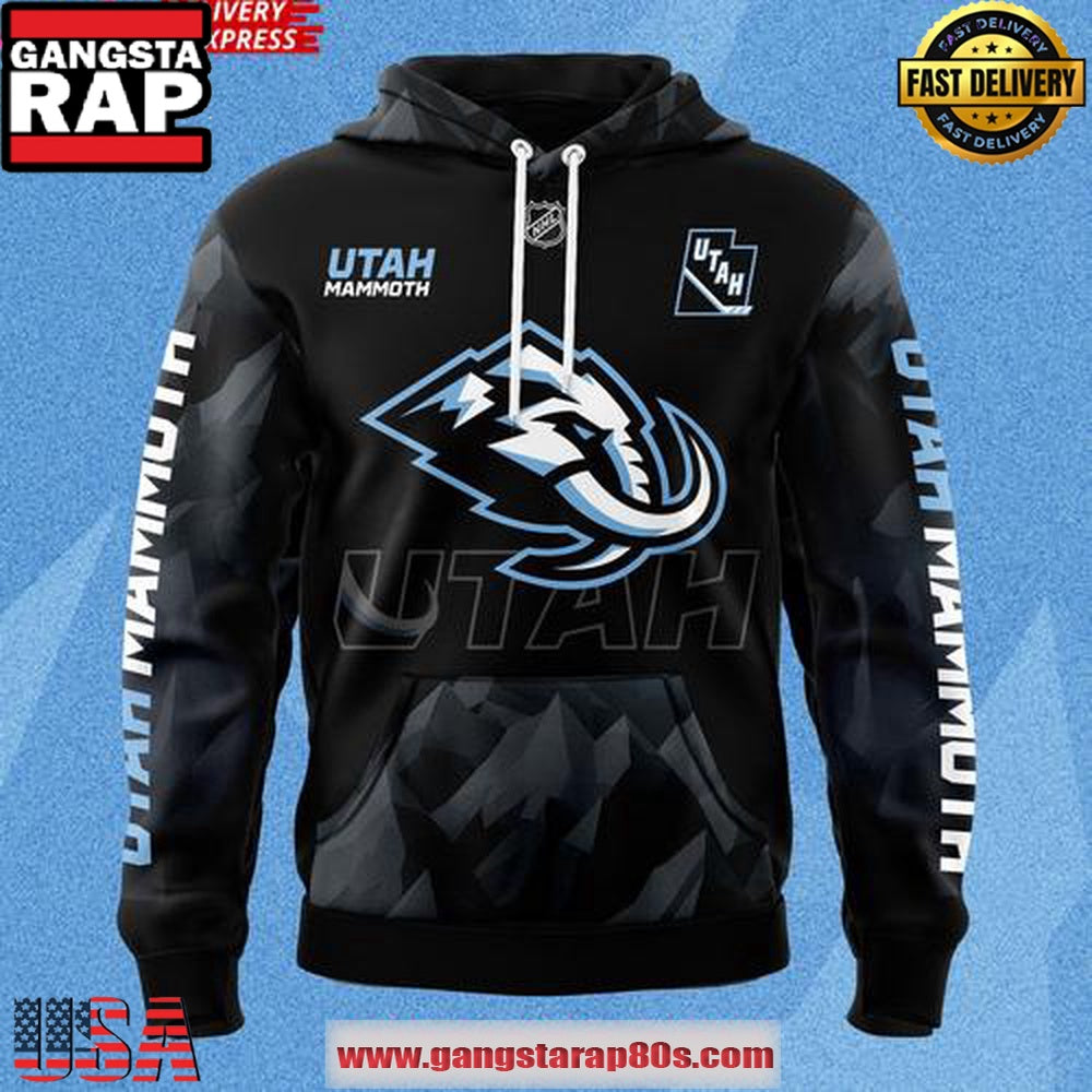 Utah Mammoth NHL New Logo 2025 Unisex Hoodie Collection