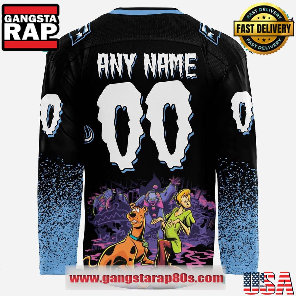 Utah Mammoth x ScooByDoo Night 2025 Custom Hockey Jersey
