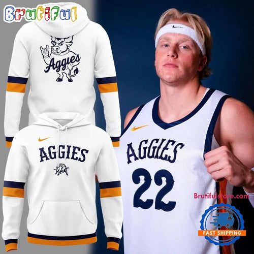 Utah State Aggies Basketball Spectrum Magic Uniform 2026 Limited Edition Hoodie T-Shirt