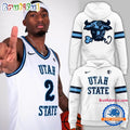 Utah State Aggies Special Throwback 80’s Uniform Hoodie T-Shirt
