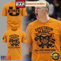 Utah State Basketball Spectrum Magic 3D Shirt