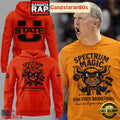 Utah State Basketball Spectrum Magic Orange Special Edition Hoodie