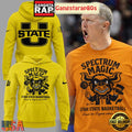 Utah State Basketball Spectrum Magic Yellow Special Edition Hoodie