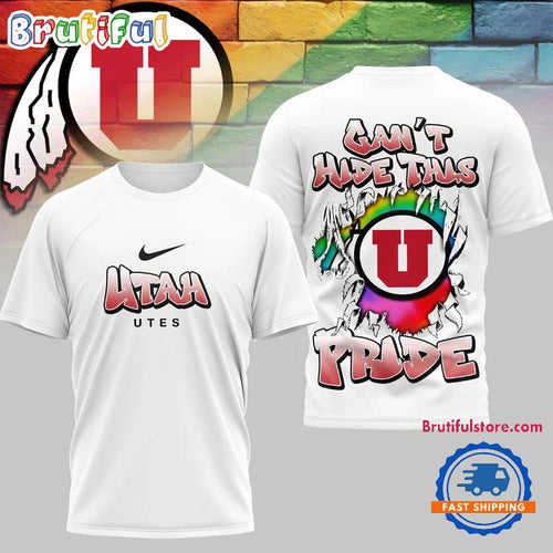 Utah Utes 2026 NCAA Pride Month Limited Edition 3D Shirt