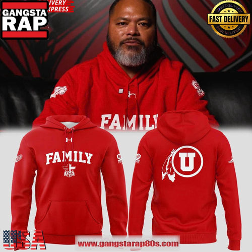 Utah Utes FAMILY Brotherhood 2025 Special All Over Print Hoodie