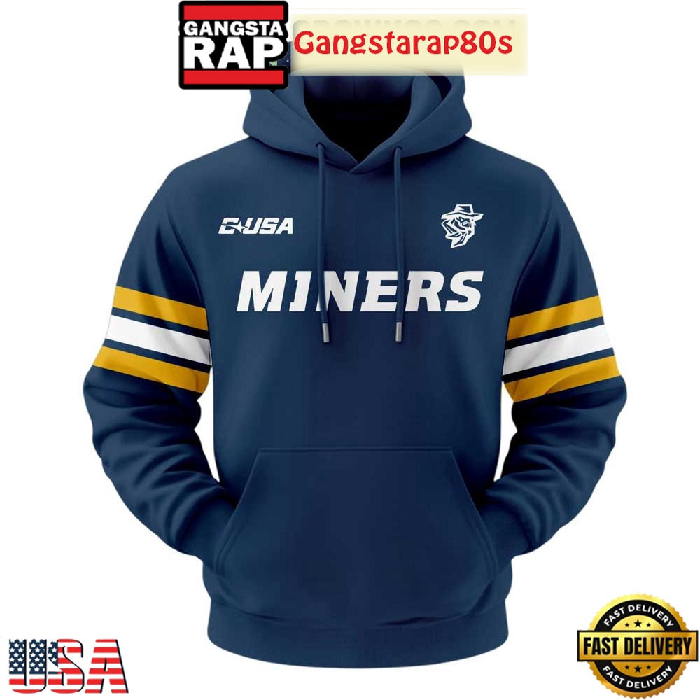 UTEP Miners New Uniform 2025 Unisex 3D Hoodie