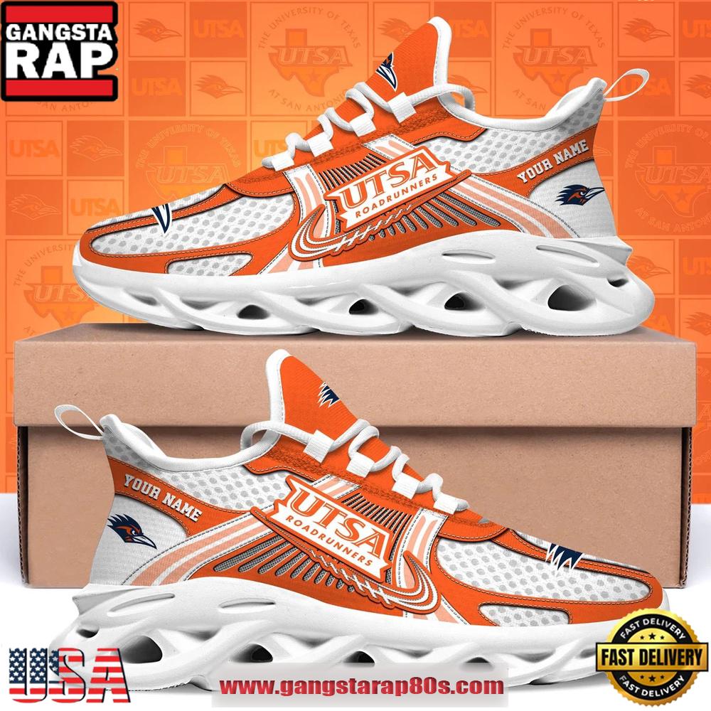 UTSA Roadrunners Personalized Clunky Sneaker Max Soul Shoes