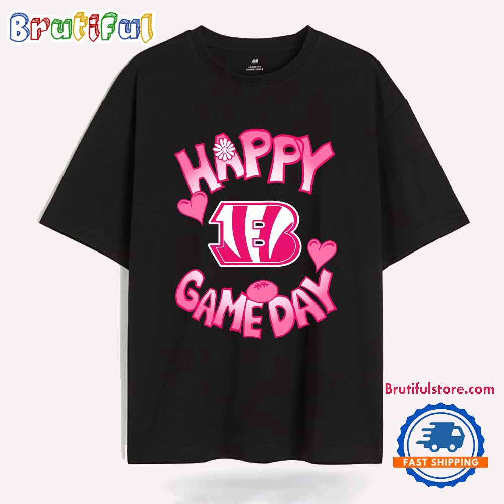Valentines Day Cincinnati Bengals Happy Gameday T Shirt
