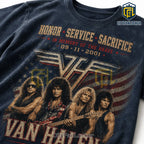 Van Halen 9-11 Remembrance Patriotic Tribute T-Shirt