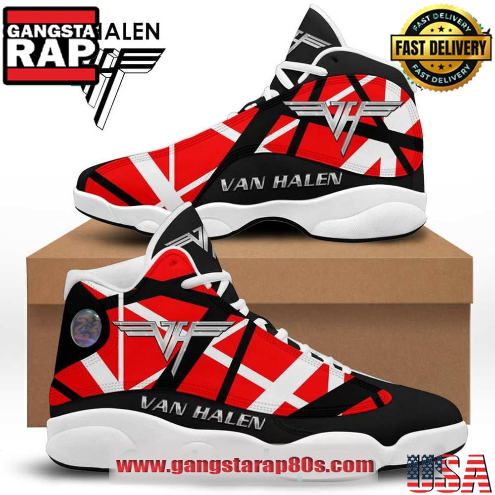 Van Halen Air Jordan 13 Sneakers Shoess