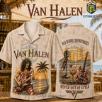 Van Halen Eddie Van Halen Vintage Hawaiian Shirt