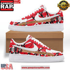 Van Halen Limited Edition Air Force 1 Running Sneakers Shoes