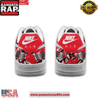 Van Halen Limited Edition Air Force 1 Running Sneakers Shoes