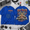 Van Halen Rock Band Blue Shirt