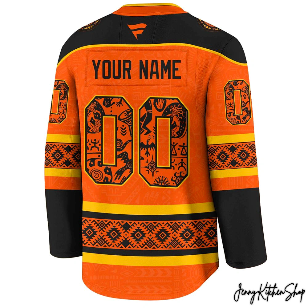 Vancouver Canucks 2025 Indigenous Heritage Night Hockey Jersey
