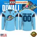 Vancouver Canucks Celebrating Diwali 2025 Custom Hockey Jersey