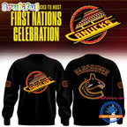 Vancouver Canucks First Nations Celebration Hoodie T-Shirt
