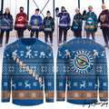 Vancouver Goldeneyes PWHL Holiday New Hockey Jersey