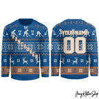 Vancouver Goldeneyes PWHL Holiday New Hockey Jersey