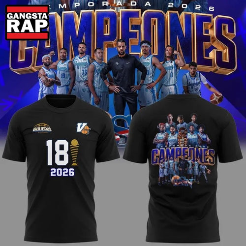 Vaqueros de Bayamon 2026 BSN Champions All Team Hoodie T-Shirt