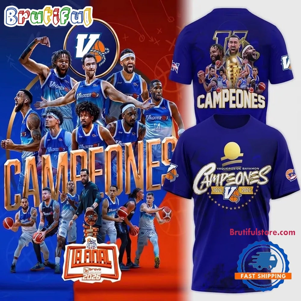 Vaqueros de Bayamon 2026 BSN Champions Limited 3D Shirt