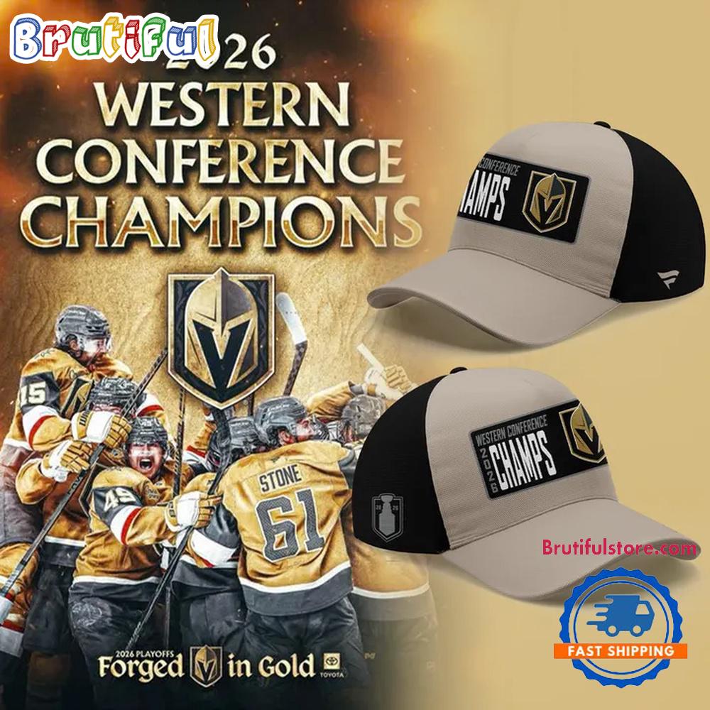 Vegas Golden Knights 2026 Western Conference Champions Cap