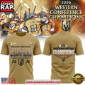 Vegas Golden Knights 2026 Western Conference Champions New Edition T-Shirt