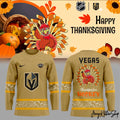 Vegas Golden Knights Happy Thanksgiving 2025 Limited Hockey Jersey