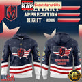 Vegas Golden Knights Military Appreciation 2026 Unisex Hoodie