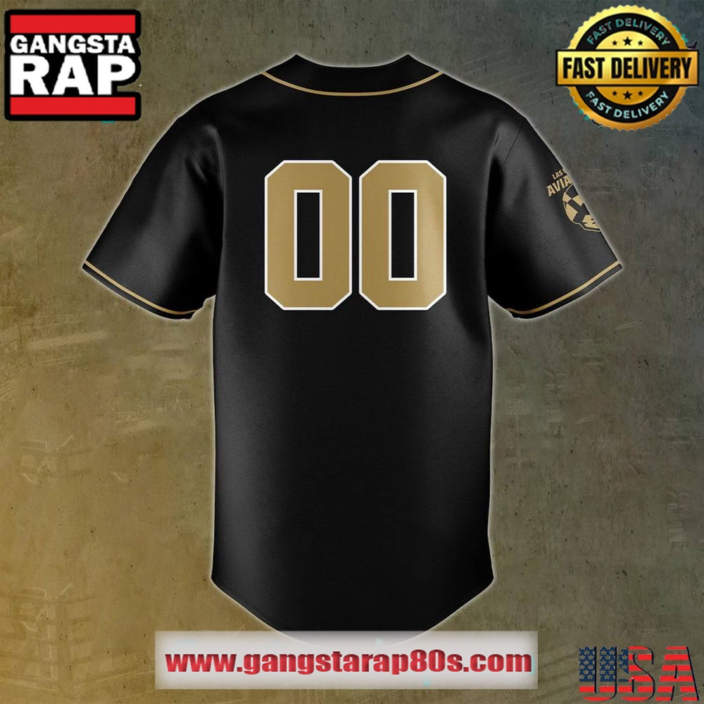 Vegas Golden Knights x Las Vegas Aviators Custom Baseball Jersey
