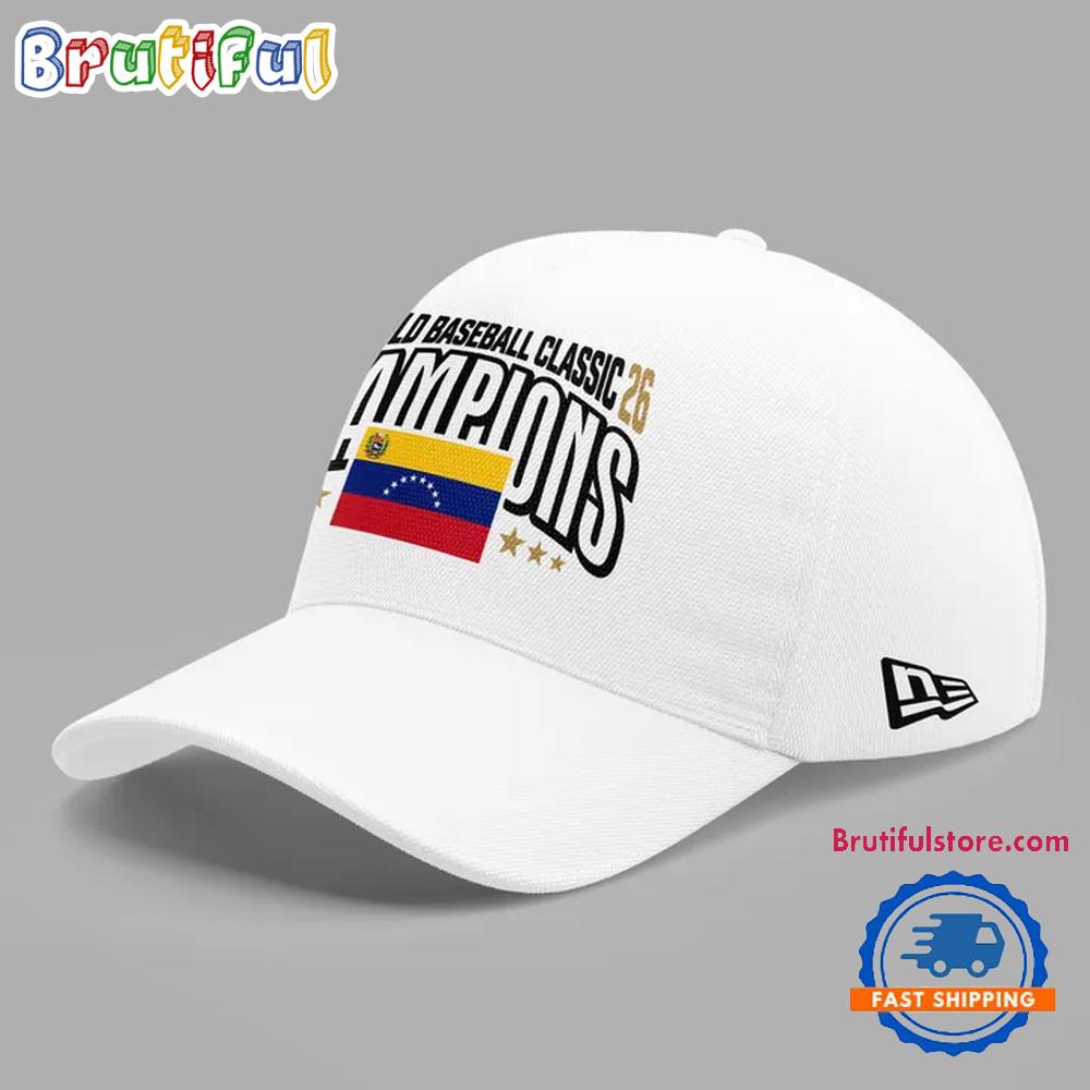 Venezuela Baseball World Baseball Classic Champions Royals 2026 Cap
