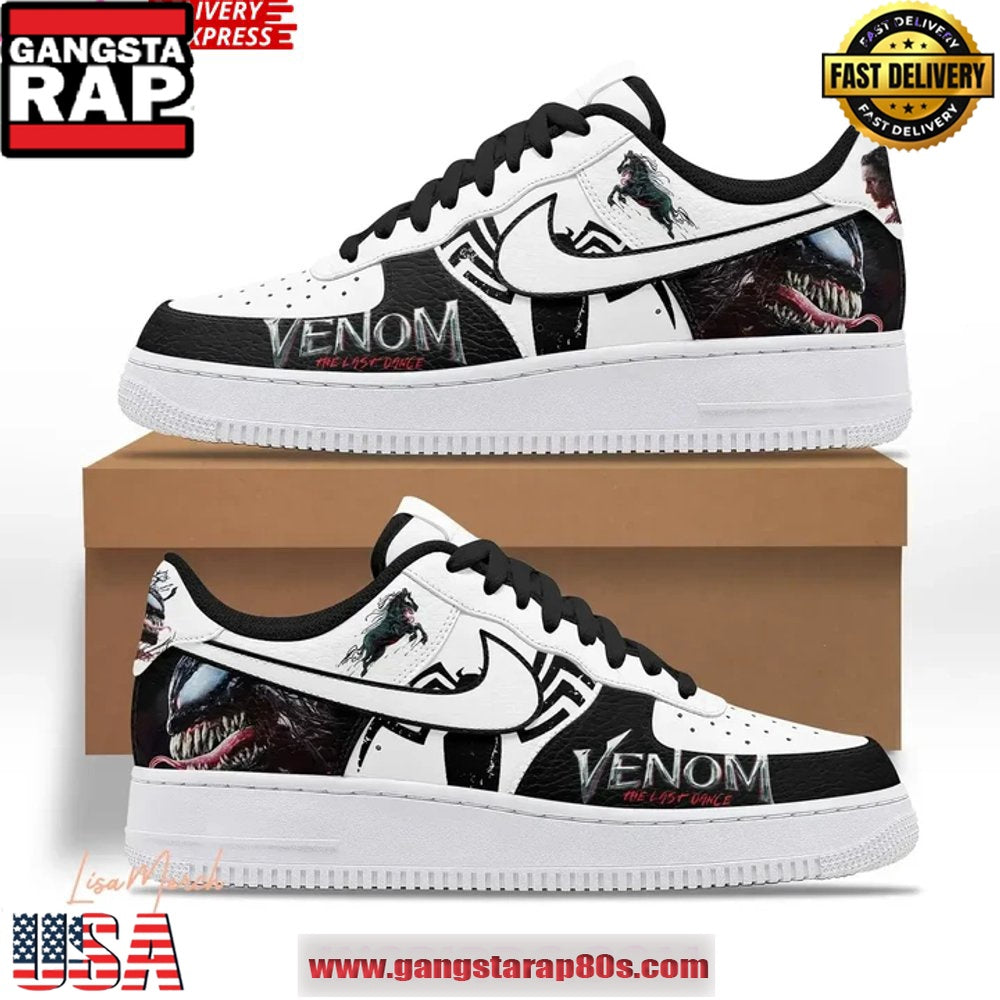 Venom The Last Dance Special Edition Air Force 1 Running Sneakers