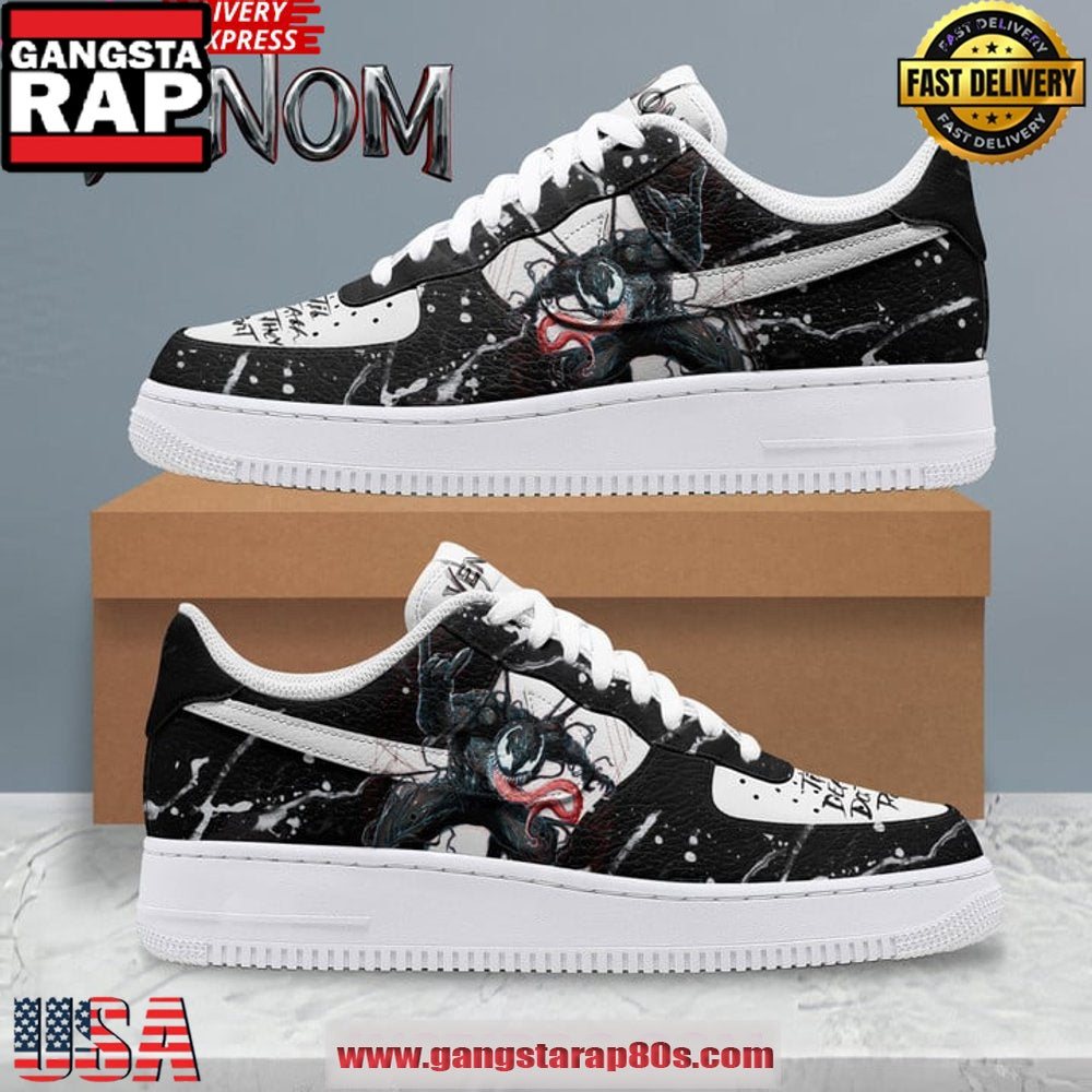 Venom The Last Dane Limited Edition Air Force 1 Sneakers Shoes