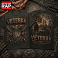Veteran Honor, Sacrifice & Freedom 911 We Will Never Forget T Shirt