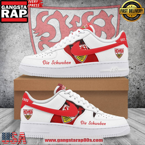 VfB Stuttgart Die Schwaben Air Force 1 Running Sneakers Shoes
