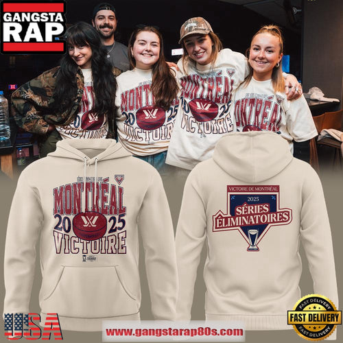 Victoire de Montréal 2025 Séries Éliminatoires Special Edition Unisex Hoodie