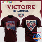 Victoire De Montreal Women’s Hockey League 2024 Hoodie T-Shirt