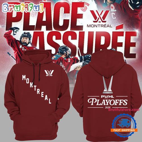 Victoire De Montreal Women’s Hockey League PWHL Playoff 2024 Hoodie