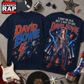 Vintage David Bowie I May Be Old Graphic 3D Shirt , Music Trend Shirt