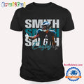 Vintage Devonta Smith 6 Philadelphia Eagles Football Players Super Bowl 2025 T Shirt