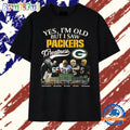 Vintage Green Bay Packers Greatness Signatures T Shirt