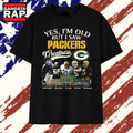 Vintage Green Bay Packers Greatness Signatures T Shirt