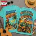 Vintage Jimmy Buffett I May Be Old Graphic 3D Shirt , Music Trend Shirt