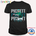Vintage Kenny Pickett 7 Philadelphia Eagles Football Players Super Bowl 2025 T Shirt