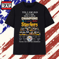 Vintage Pittsburgh Steelers Champions Signatures T Shirt