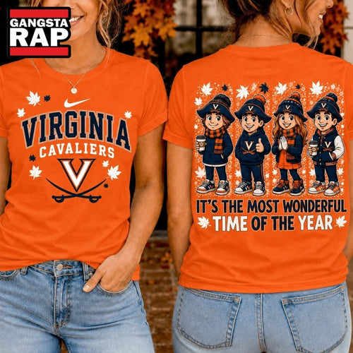 Virginia Cavaliers 2026 NCAA Autumn Festive Cheer T Shirt