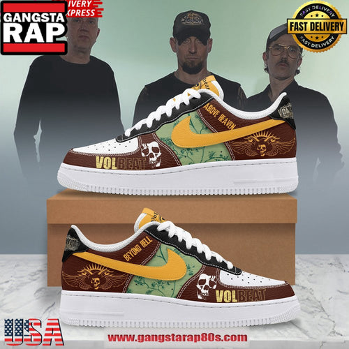 Volbeat Beyond Hell Limited Edition Air Force 1 Sneakers Shoes