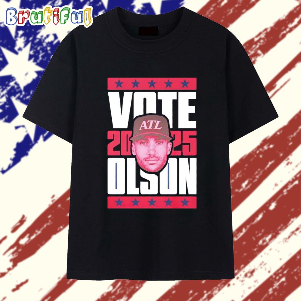 Vote Matt Olson 2025 Atlanta Braves T Shirt